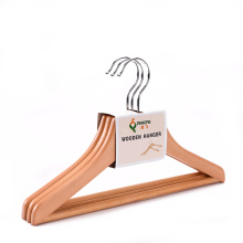 Manu factory supplied high quality child wooden hanger used in clothing stores
